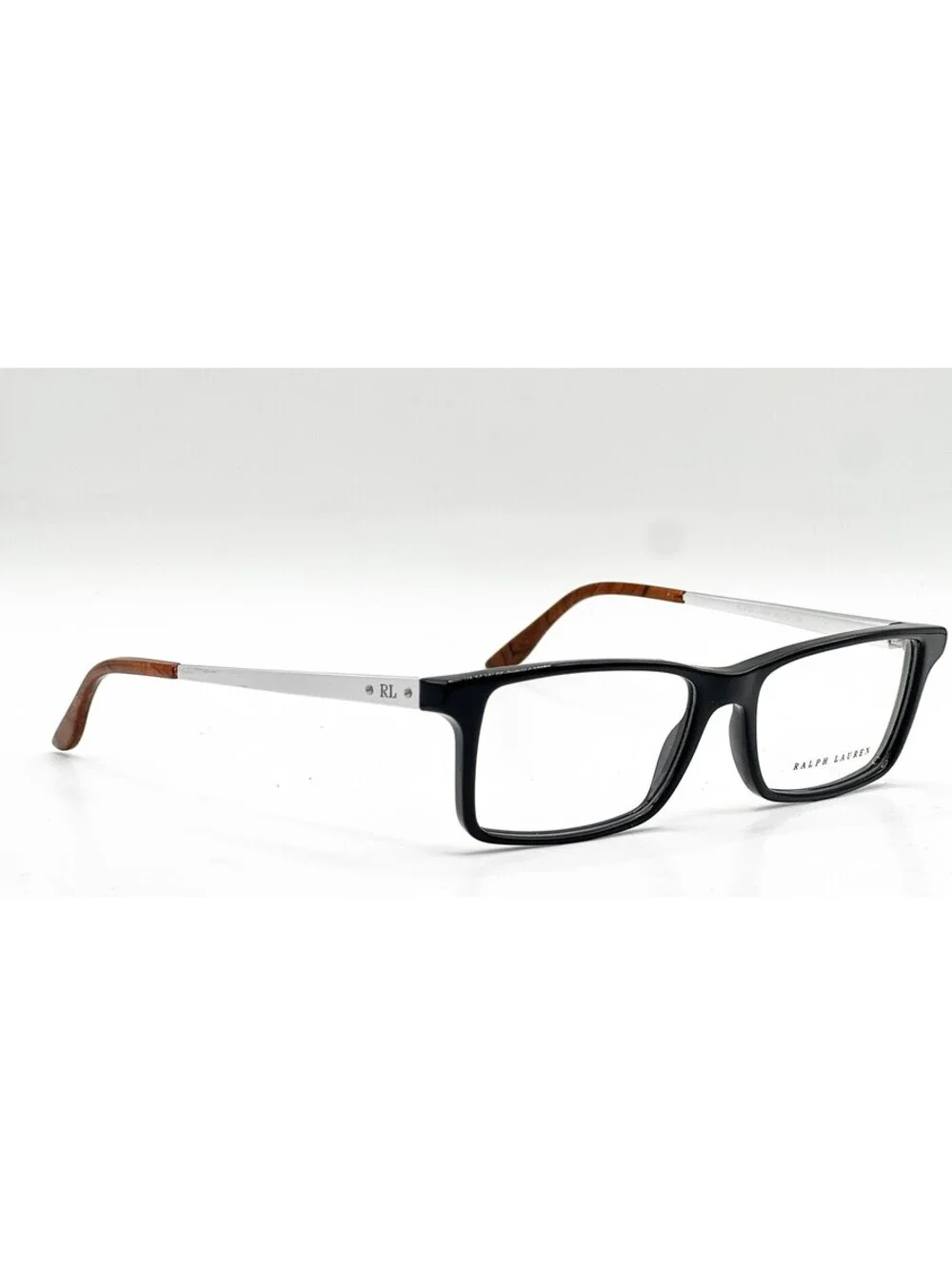 Ralph Lauren RL6128 5509 Navy Opaline Blue Rectangle Eyeglass Frames 53-16-145